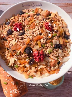 Granola ngũ cốc yến mạch ăn kiêng