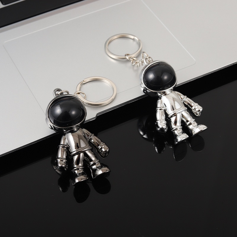 Móc Khóa Hình Phi Hành Gia 3 Kiểu Dáng Cá Tính Thời Trang Unisex