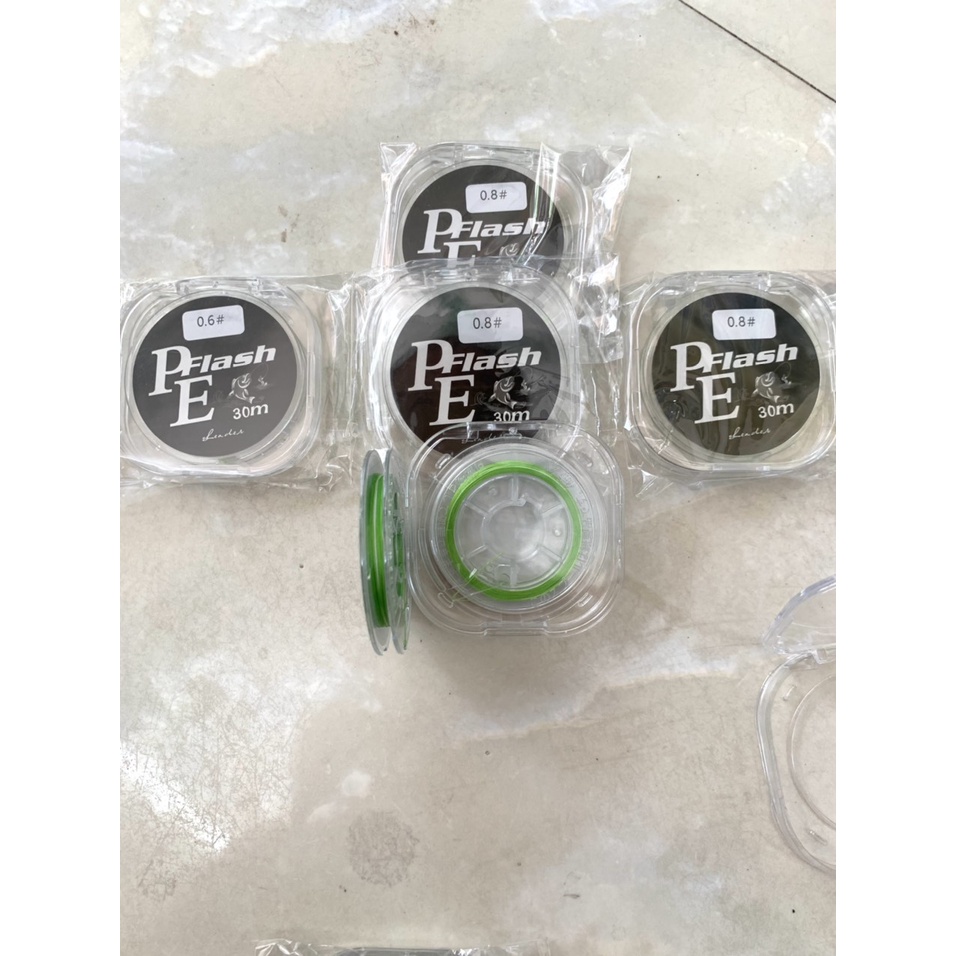 Dù thẻo PE FLASH 8x 30m chính hãng YGK