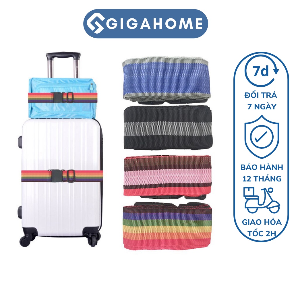 Dây Đai Ràng Bảo Vệ Vali GIGAHOME An Toàn, Tiện Lợi 8483