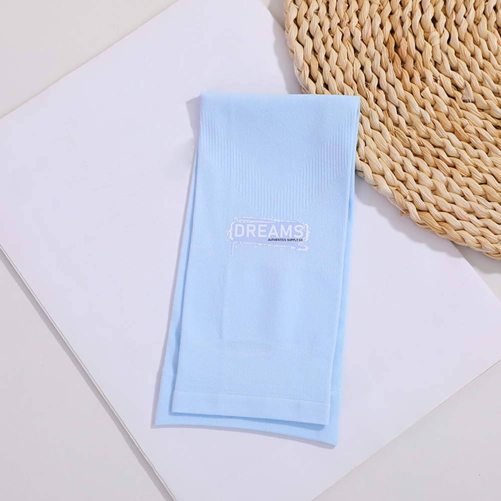 Set 2 Găng Tay Chống Nắng Màu Trơn Họa Tiết Hoạt Hình Dùng Khi Lái Xe/Leo Núi