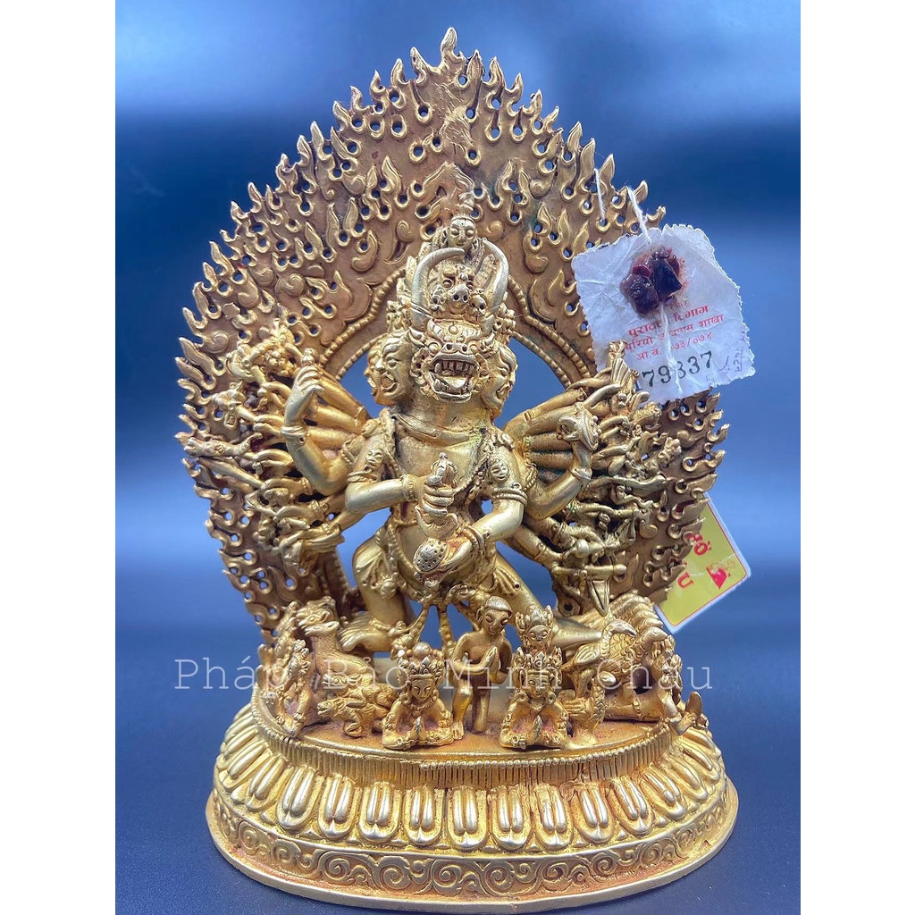 [PBMC]Tượng đồng Nepal Yamataka 19cm (Pho)