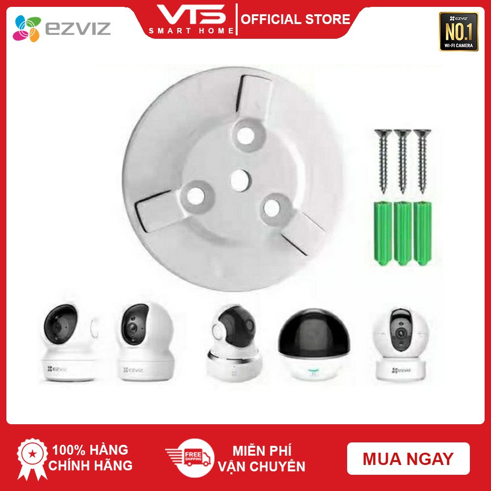 Đế Camera Ezviz C6N, H6C, H6, TY1,TY2, C6CN, C6W Nhựa Tốt - VTS Smart Home