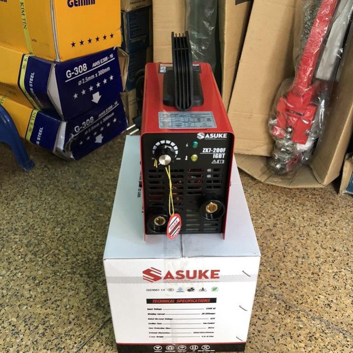 Máy Hàn Điện Tử Mini inverter Sasuke  ZX7-200F Và ZX7-200N Đầy Đủ Phụ Kiện Tặng 5 Que Hàn 2020