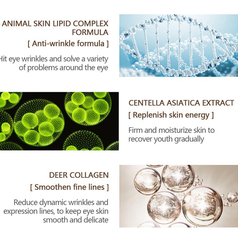 Kem dưỡng mắt dầu cá sấu hydrat hóa loại bỏ quầng thâm và nếp nhăn