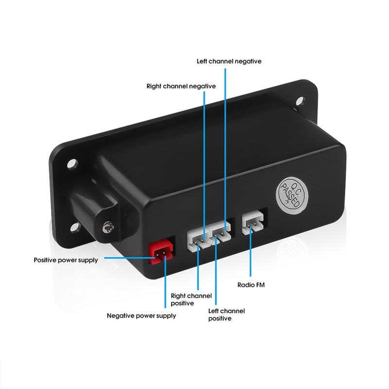 MP3 Player Decoder Board 2 x 3W Amplifier Bluetooth 5.0 Audio Module