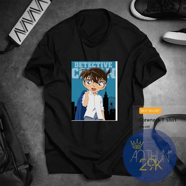 ALBUM 310 - ÁO THUN UNISEX CONAN ANIME