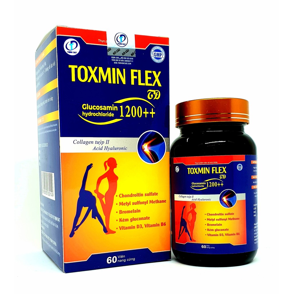 Bổ xương khớp Toxmin Flex giúp dưỡng khớp chống viêm - Tín Tâm shop