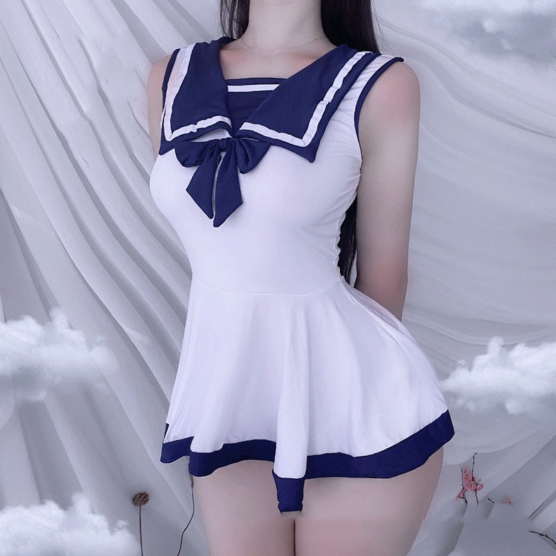 Bộ Đồ Bơi Hóa Trang Thủy Thủ Mặt Trăng Phong Cách Lolita Nhật Bản Quyến Rũ Cho Nữ