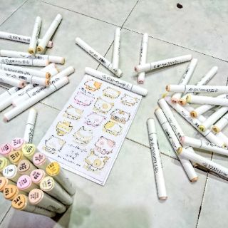 Set bút marker Touch Soft Head - Skin Tone