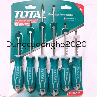 BỘ 6 CÂY TUA VÍT TOTAL THT250606 INGCO HKSD0658
