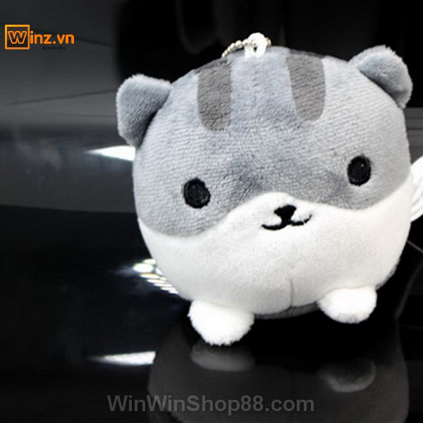 Móc khóa gấu bông mèo Neko Atsume  - Winz.vn