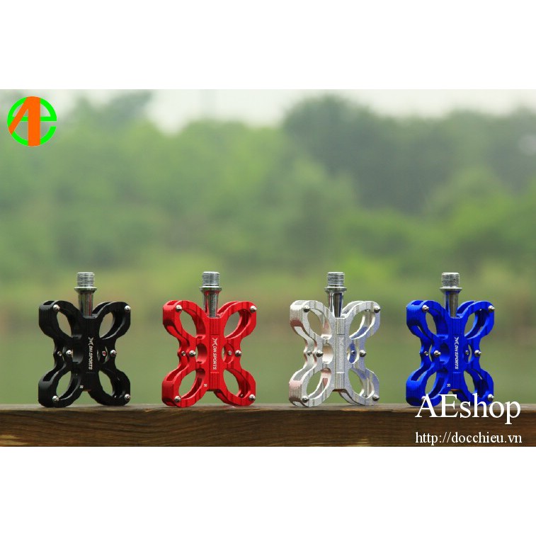 pedal xe đạp nhôm siêu nhẹ cánh bướm DH-Sport Hàn Quốc