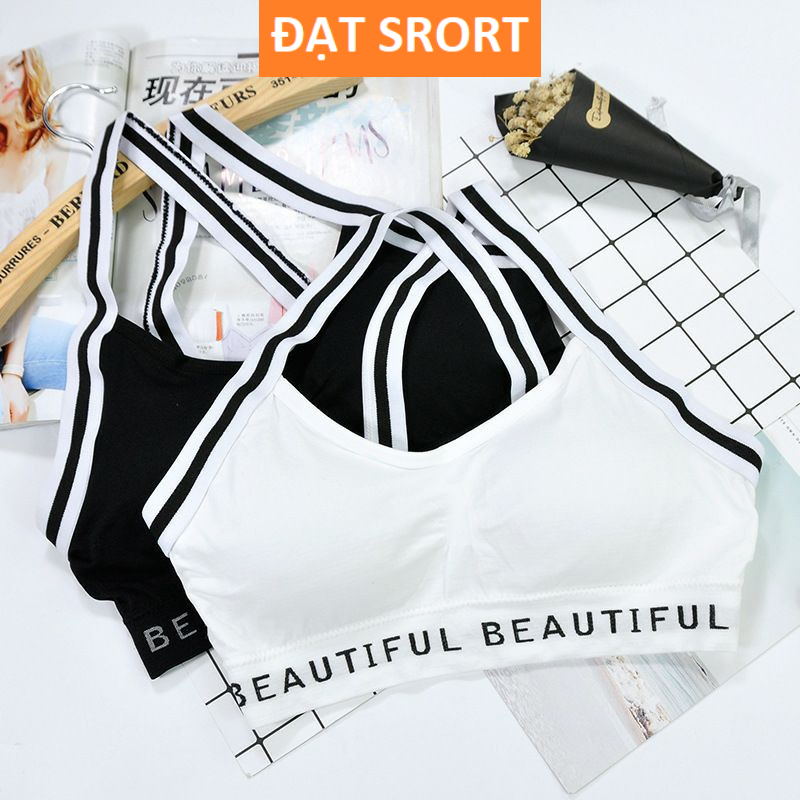 (Hàng Quảng Châu) Áo Bra Tập Thể Thao , Đi Chơi , Yoga , Gym , Nâng Ngực , Co Giãn 4 Chiều