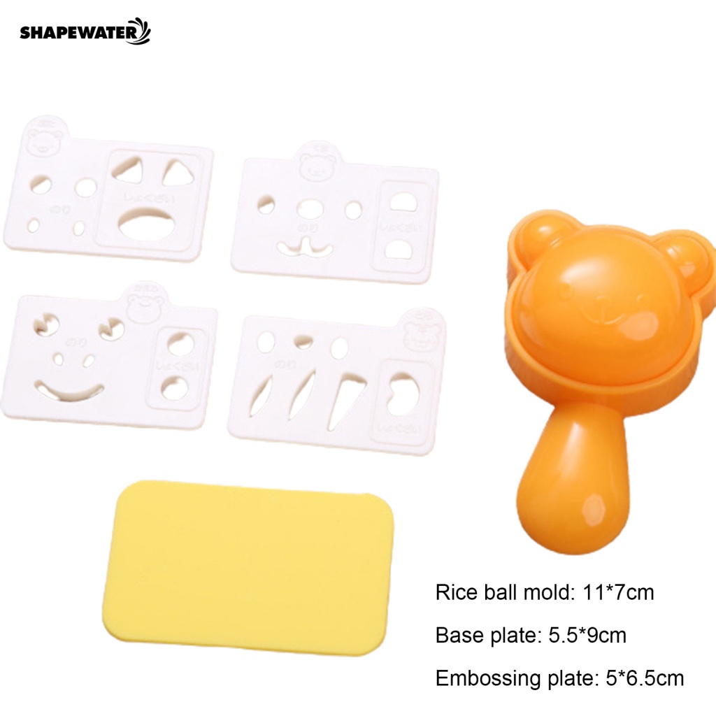 Khuôn Làm Cơm Nắm / Sushi Trọng Lượng Nhẹ Hình Sanwich Sáng Tạo Trang Trí Nhà Bếp