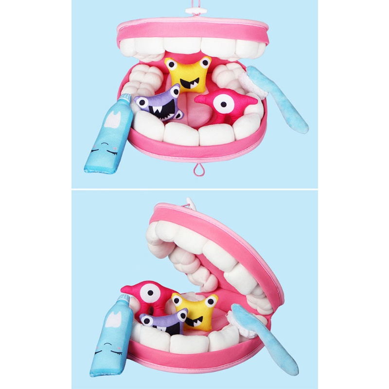 Đồ Chơi Nhồi Bông Hình Bàn Chải Đánh Răng Dễ Thương Cho Bé