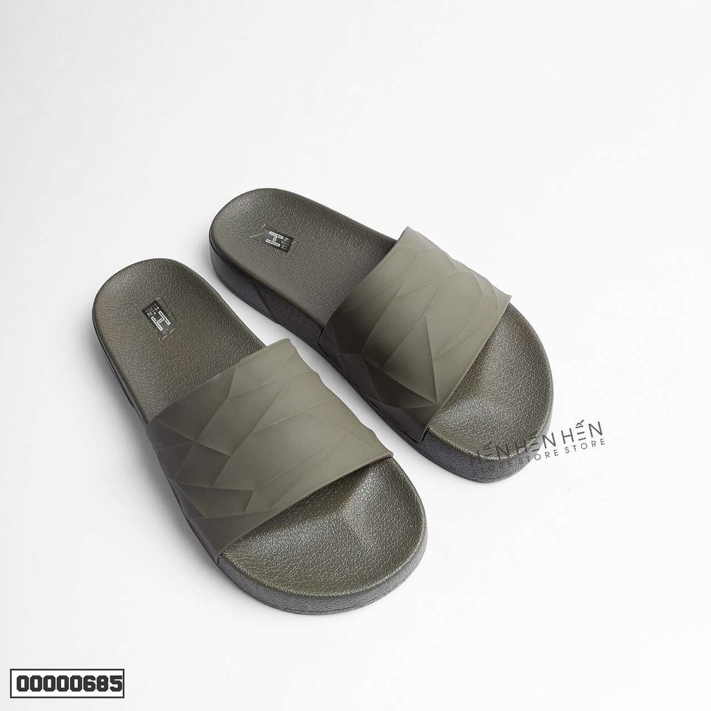 [HẾN STORE MENSWEAR]  Dép Z slide 2M - cao su mềm, đế bền - 00000685