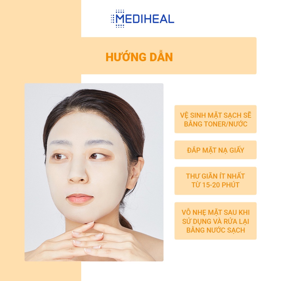 Mặt Nạ Săn Chắc Và Tái Tạo Da MEDIHEAL THE E.G.T Nourishing Ampoule Mask 27ml