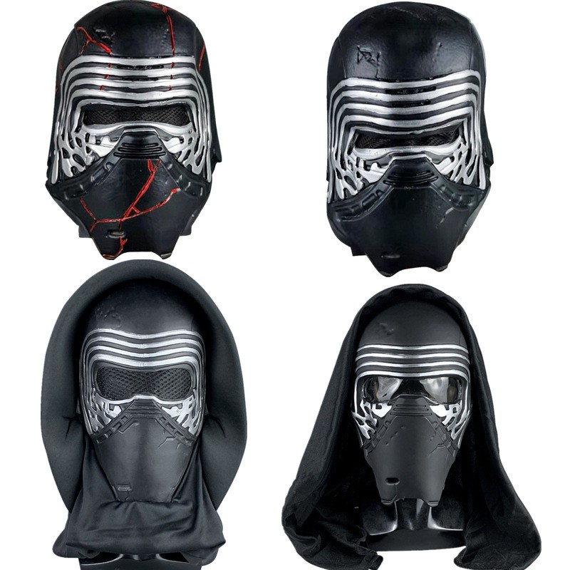 Star Wars Black Helmet Kylo Ren Cosplay BLACK Helmet mặt nạ Halloween hóa trang cho trẻ em và người lớn