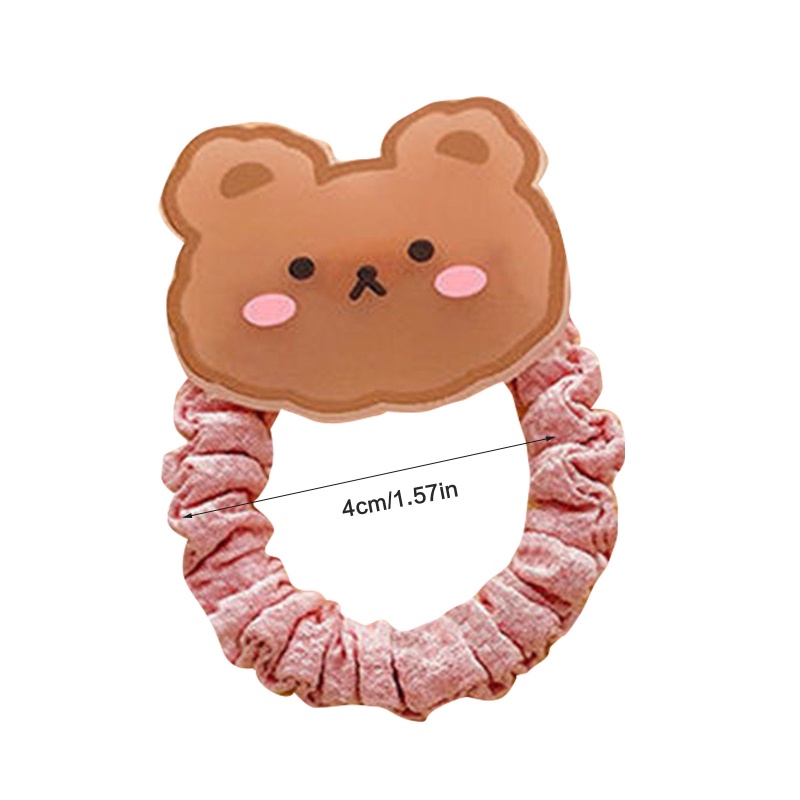 Dây Buộc Tóc Hình Hoạt Hình Đơn Giản Dễ Thương Dành Cho Bé Gái