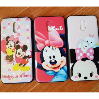 Samsung J7 Plus Ốp lưng viền dẻo hình mickey 4D cao cấp
