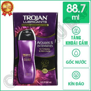 Gel bôi trơn se khít tăng khoái cảm trojan arouses và intensifies chính - ảnh sản phẩm 1