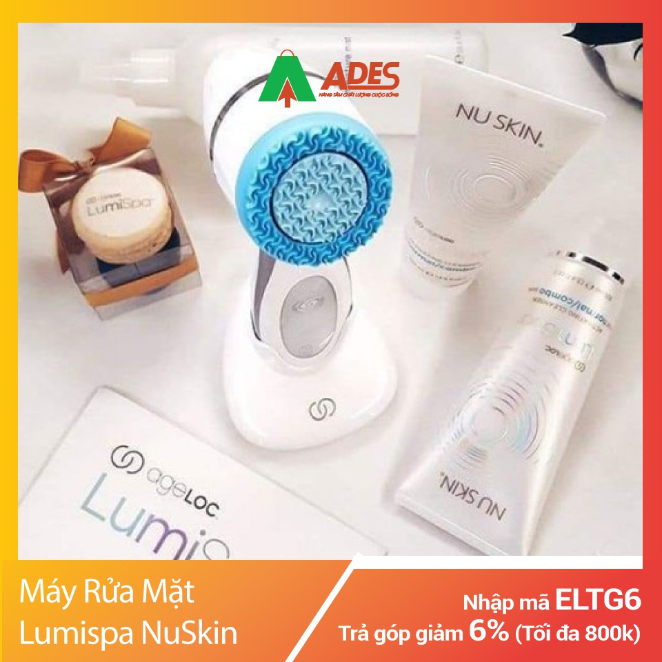 Máy Rửa Mặt Lumispa Nuskin Trọn Bộ Kèm Sữa Rửa Mặt Chuyên Dụng | Hàng Chính Hãng