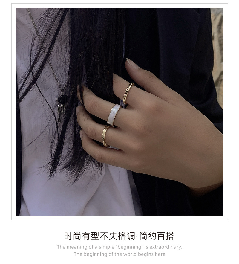 Nhẫn đeo tay thời trang phong cách hàn quốc cho nữ