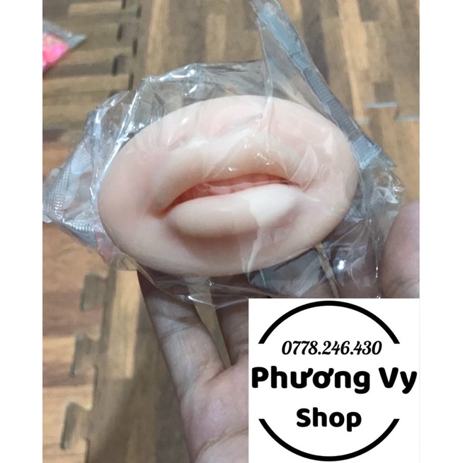 Môi silicol 5D và 3D tập phun xăm