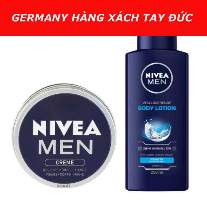Kem dưỡng trắng cho da mặt và toàn thân cho nam giới Nivea Men Creme của Đức