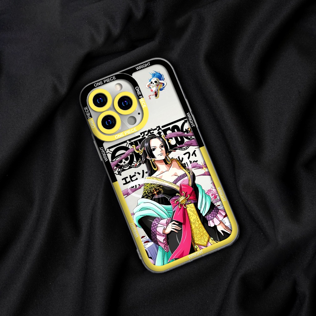 Ốp lưng iphone cạnh vuông Boa Hancok One Piece anime Wrightcase 6plus/7/8/8plus/x/xs/11/12/pro/max/plus/promax