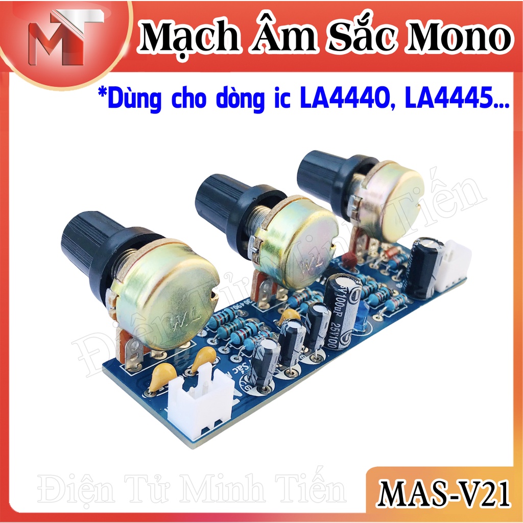 10 Mạch Chỉnh Âm Sắc NE5532 Không Chiết Áp.