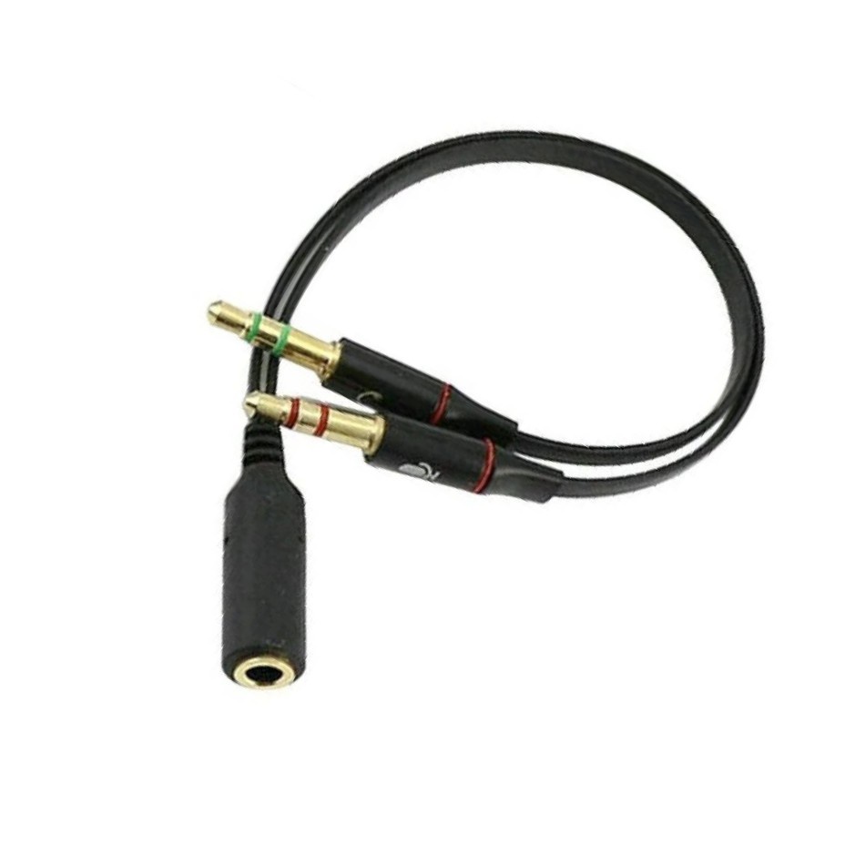 Jack gộp audio và mic 3.5 | jack gộp tai nghe 3.5 -dc1307