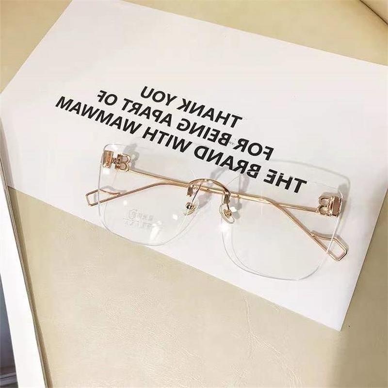 Mắt Kính Gọng Đôi B Siêu Nhẹ Chống Ánh Sáng Xanh Thời Trang Cho Nam Và Nữ