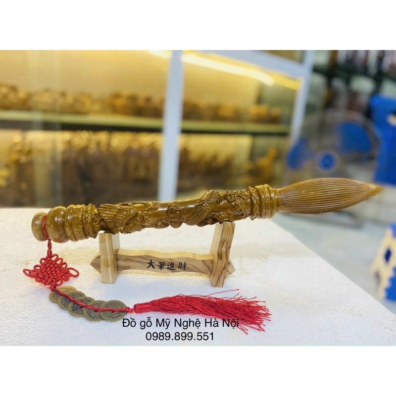 bút gỗ văn xương gỗ bách 40cm