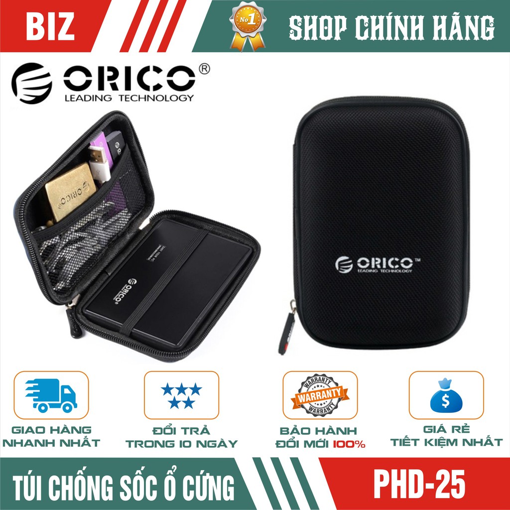 Túi đựng ổ cứng HDD,SSD 2.5" ORICO PHD25 - Phân phối chính hãng !!!