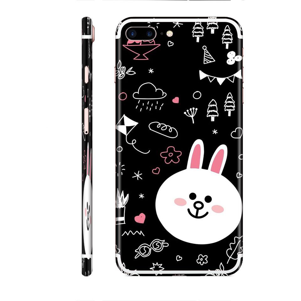 Miếng dán skin hình thỏ Cony Full viền cho điện thoại (Mã: atk120) (Cắt sẵn cho iPhone, Samsung, Oppo, Pixel, Huawei...)