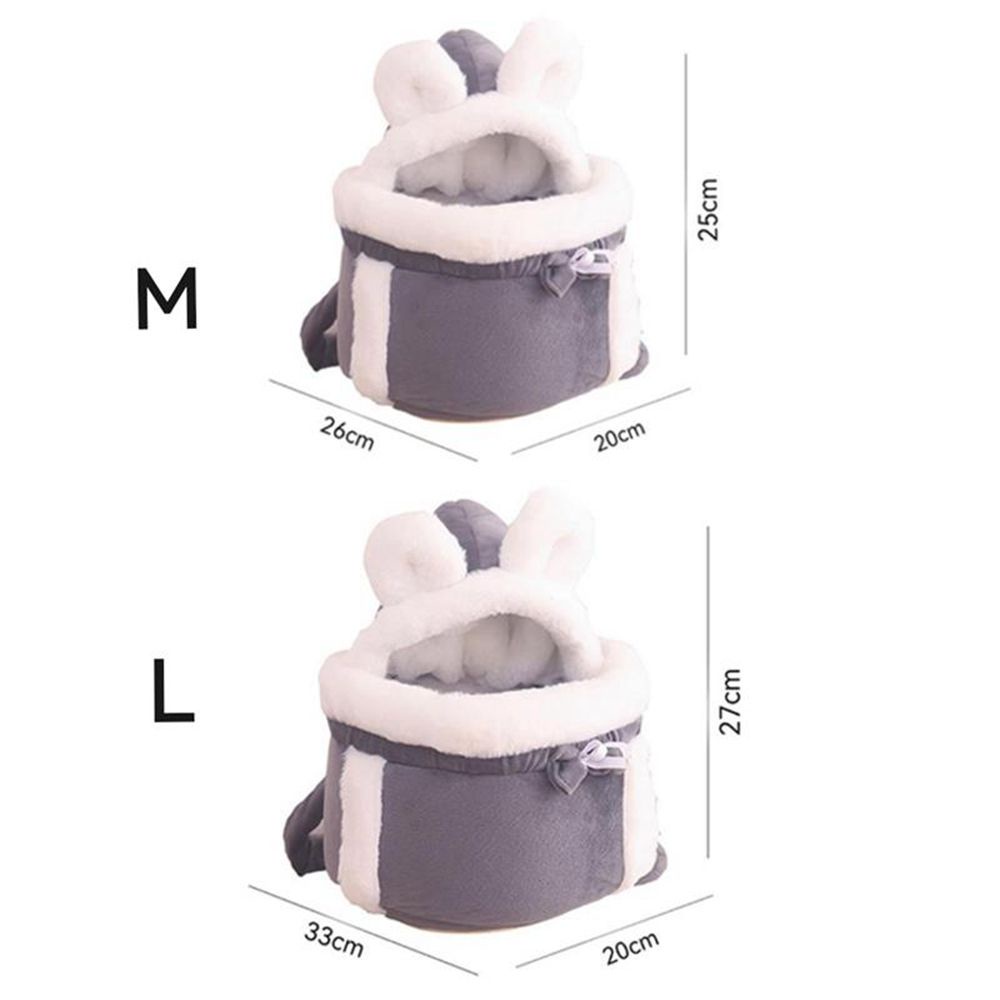 Túi ba lô đựng thú cưng chó mèo nhỏ lót vải bông thoải mái cho từ 6kg nhiều màu sắc tiện lợi du lịch