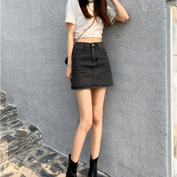Chân Váy Jeans Plus Size Cho Nữ