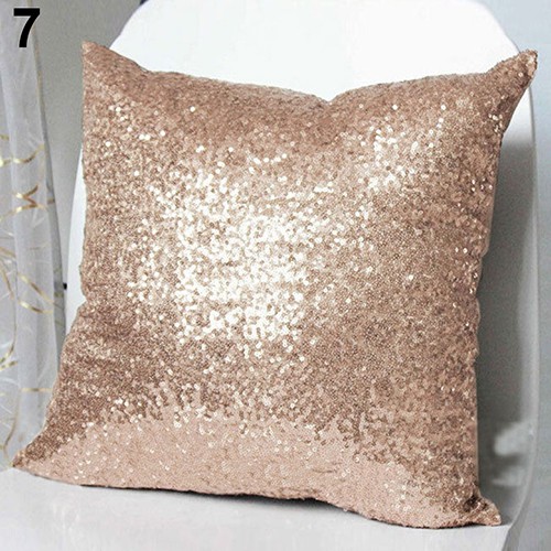 Vỏ gối kim sa lấp lánh trang trí tiệm cafe, ghê sofa, nhà hàng