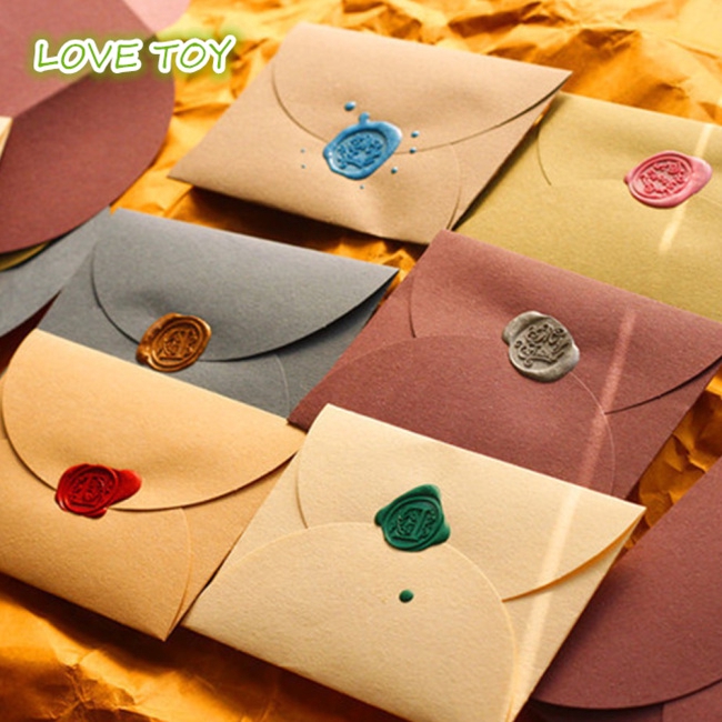 Bộ 10 que sáp niêm phong bì thư phong cách cổ điển