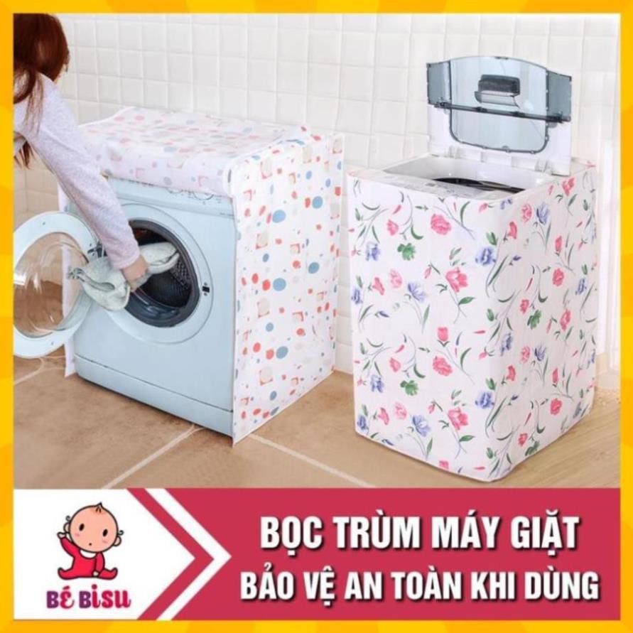 Bọc trùm máy giặt chống thấm ( dưới 10kg) loại dày- Cửa đứng, ngang