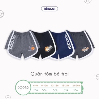 Quần đùi tôm cho bé trai dokma DQ9529m-36m