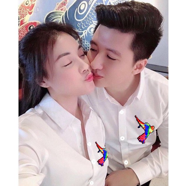 ÁO SƠ MI ĐÔI NAM NỮ IN HÌNH CHIM NGŨ SẮC MAY MẮN, SIZE M-6XL TỪ 40-90KG