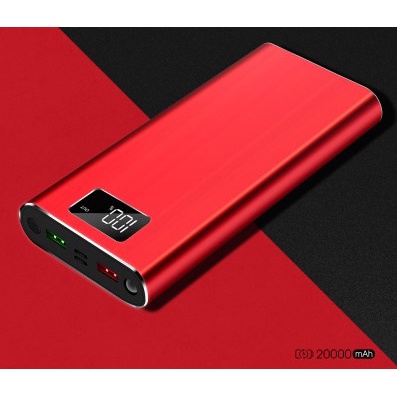 Pin Sạc Dự Phòng 20000 mAh Sạc Nhanh QC3.0 Vỏ Hợp Kim Nhôm