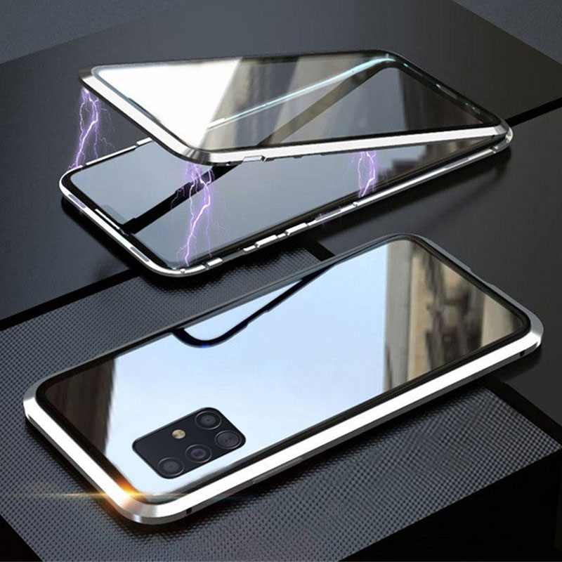 Ốp điện thoại kim loại hai mặt từ tính cho Samsung Galaxy A11 A21s A31 A51 A71 Note 10 Lite | BigBuy360 - bigbuy360.vn