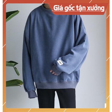 Áo sweater form rộng cổ tròn thời trang nam nữ | BigBuy360 - bigbuy360.vn