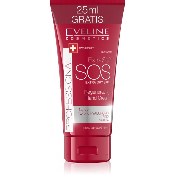 Kem dưỡng tái tạo da tay Eveline Extra Soft SOS 100ml