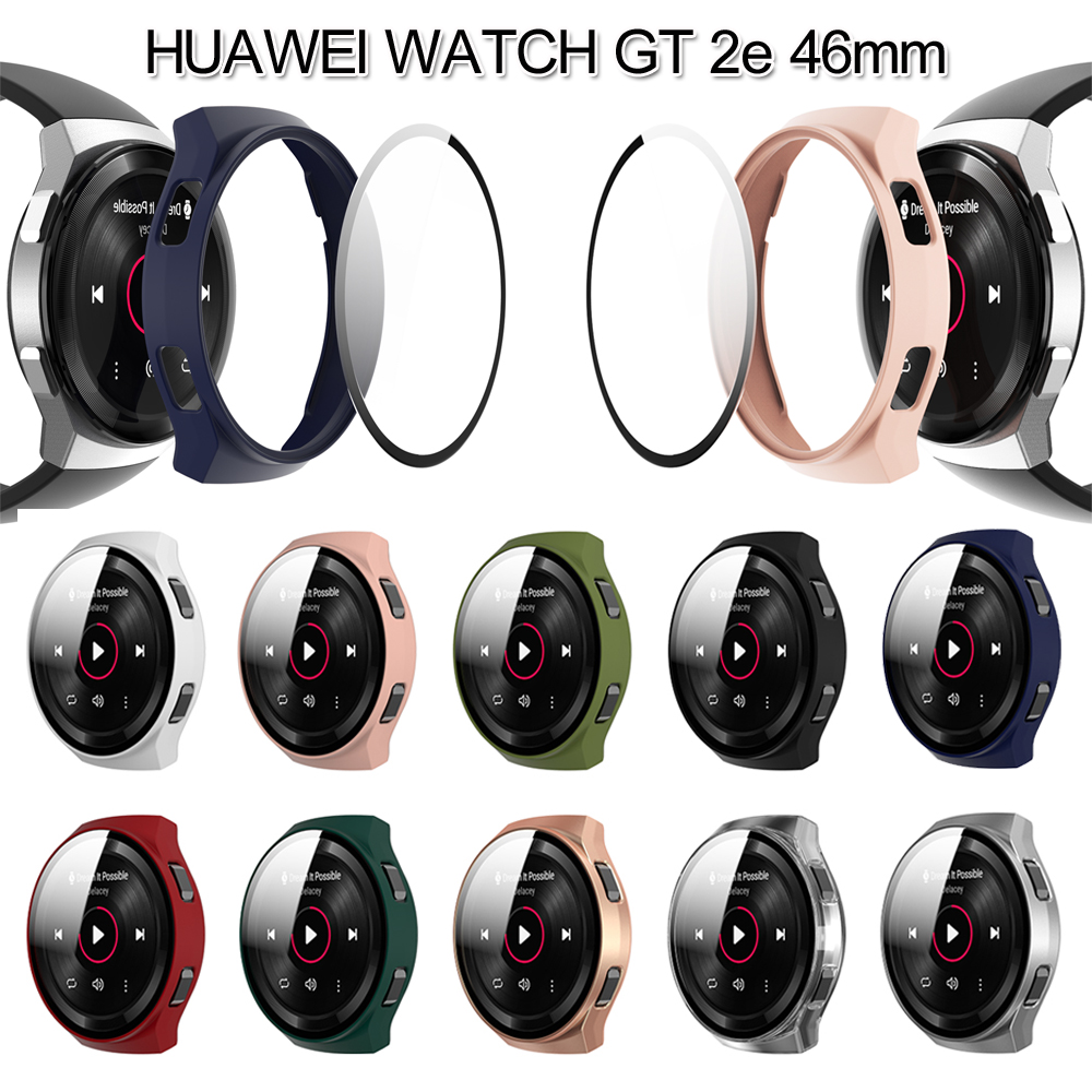 PC Ốp Lưng Cứng Siêu Mỏng Có Vòng Đeo Tay Bảo Vệ Cho for HUAWEI WATCH GT 2e 46mm