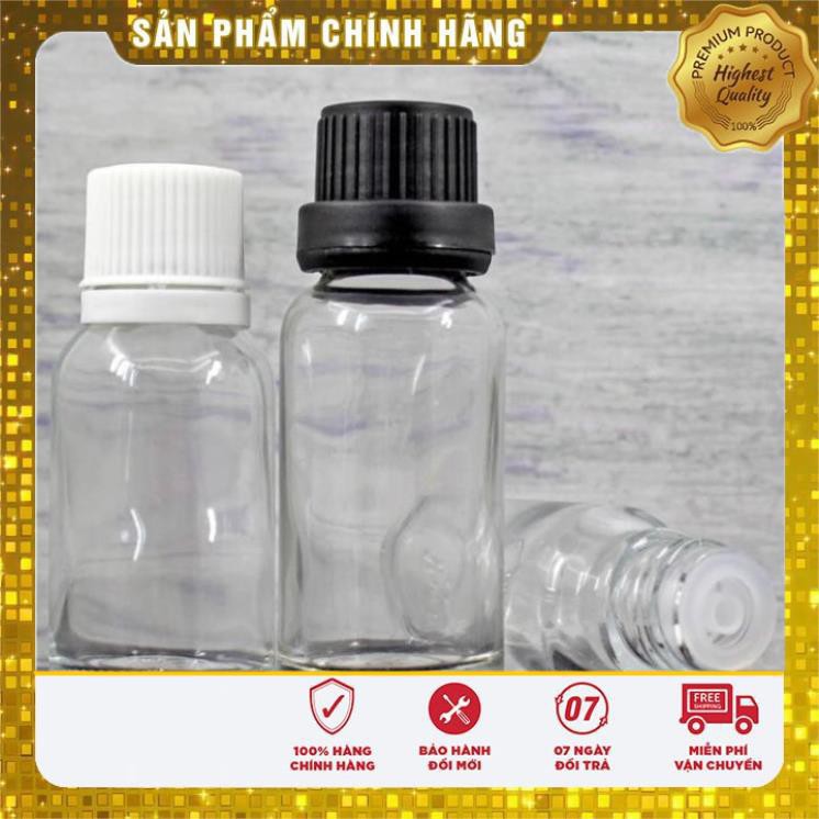 Lọ Chiết Serum ❤ TRÙM SỈ ❤ [30ml] Lọ đựng tinh dầu nắp vặn trắng chiết serum , phụ kiện du lịch